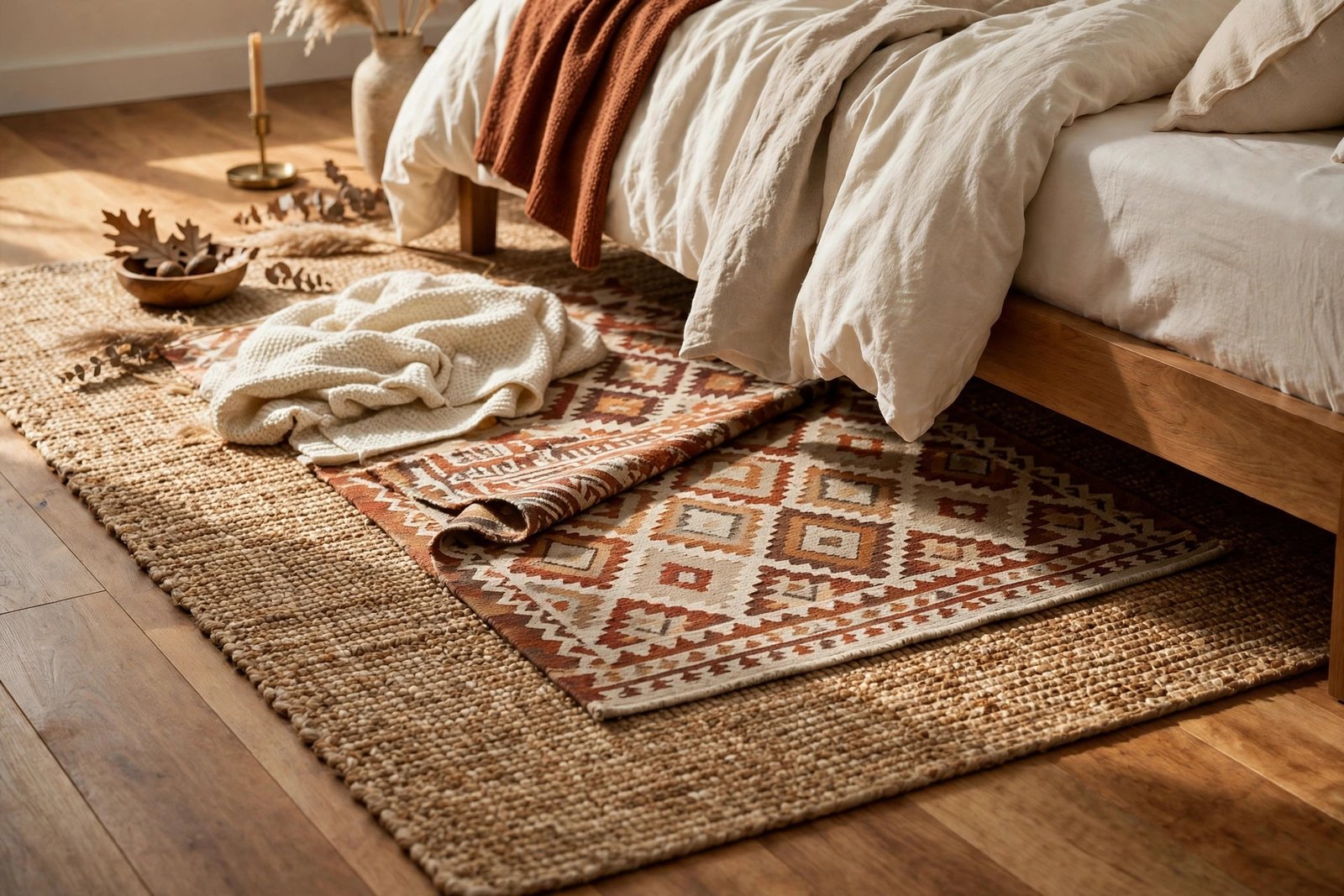 Layered Rugs Underfoot