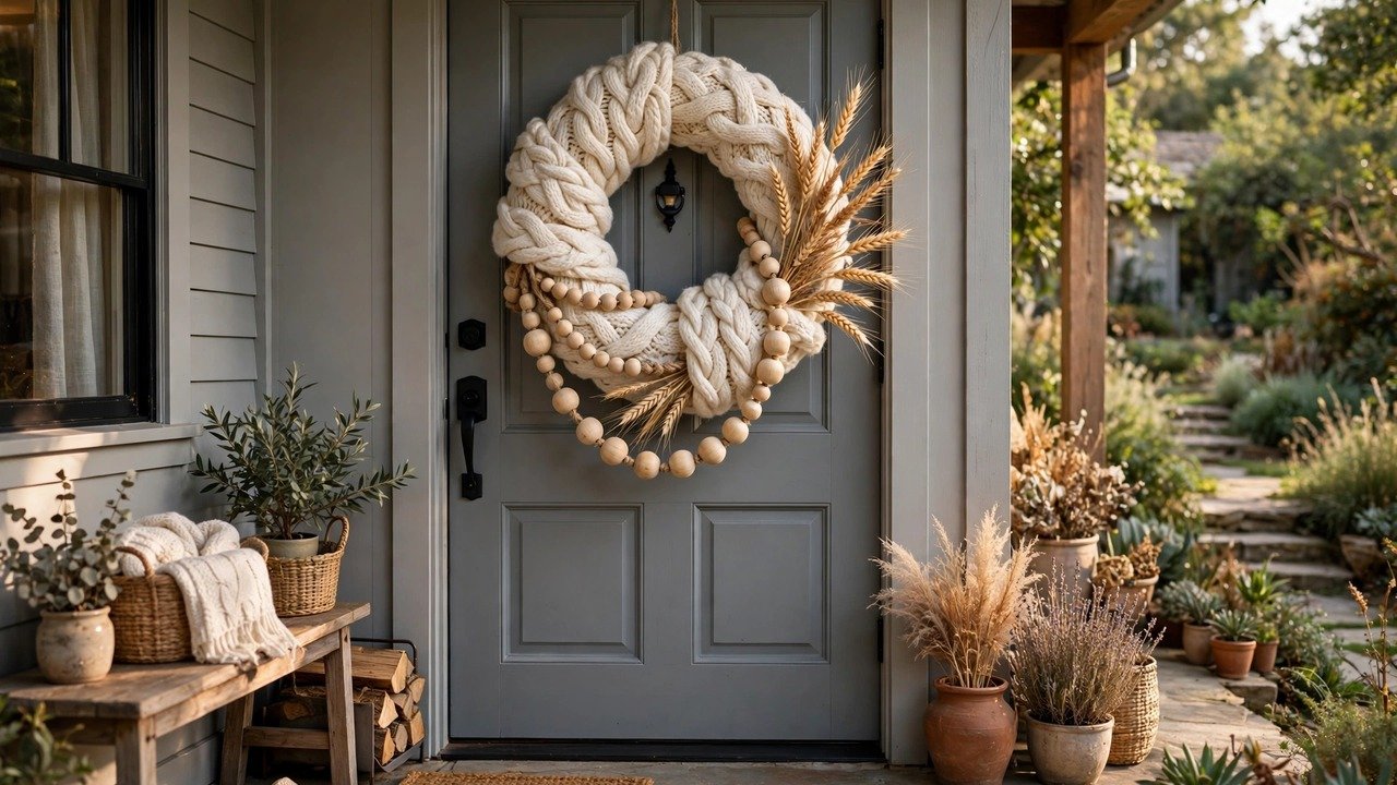 Cozy Knit Sweater Wrap