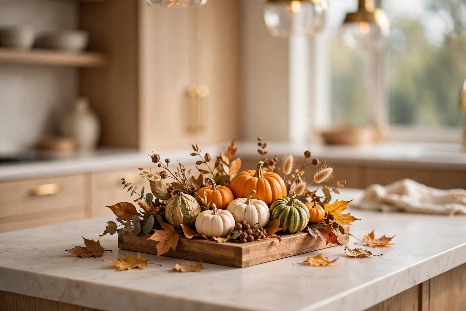 Mini Pumpkin Centerpiece