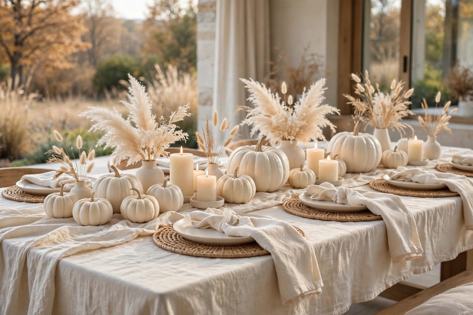 An All-Cream Table That Proves a Point