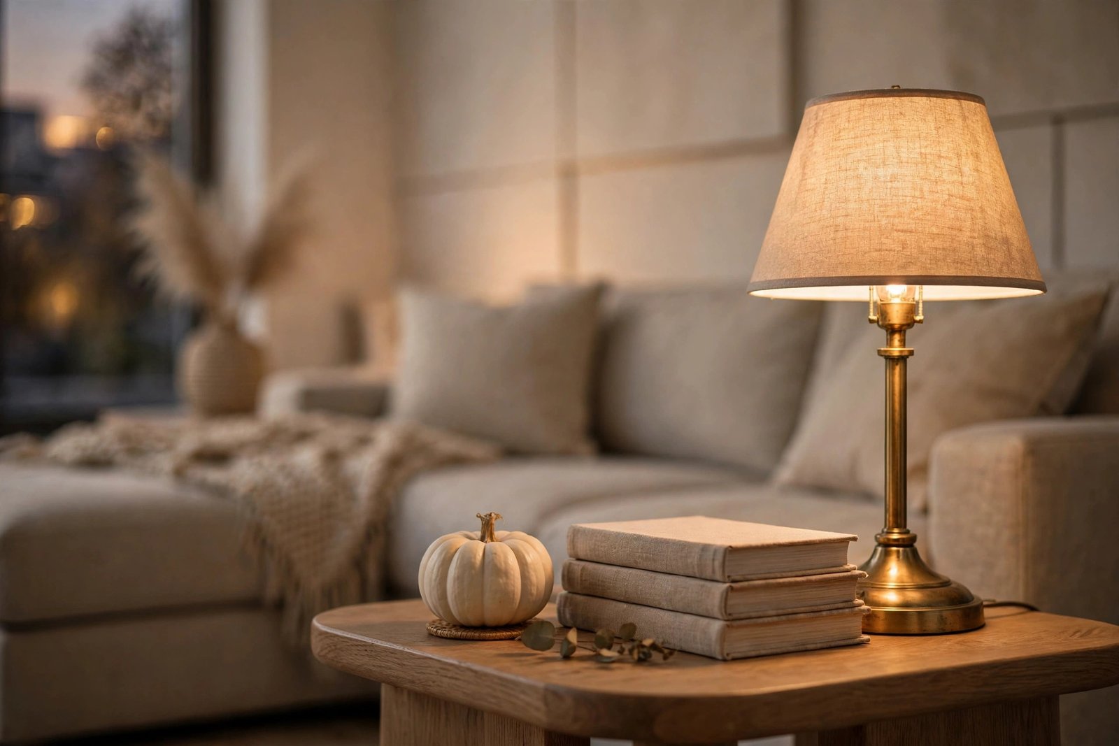 Warm Brass Table Lamps