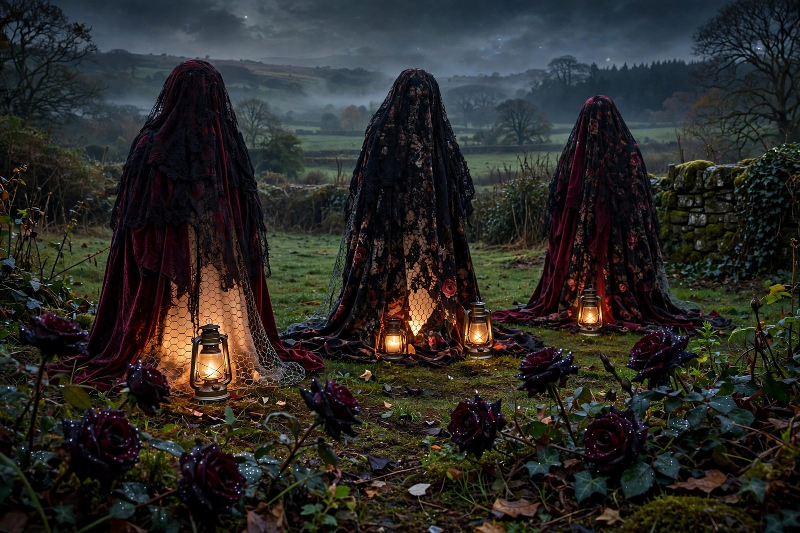 Victorian Velvet Ghosts