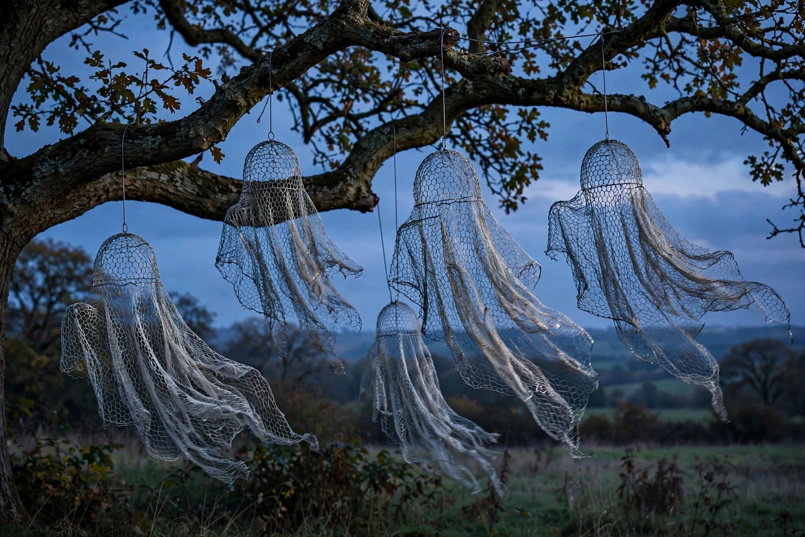 Wind-Swayed Hanging Ghosts