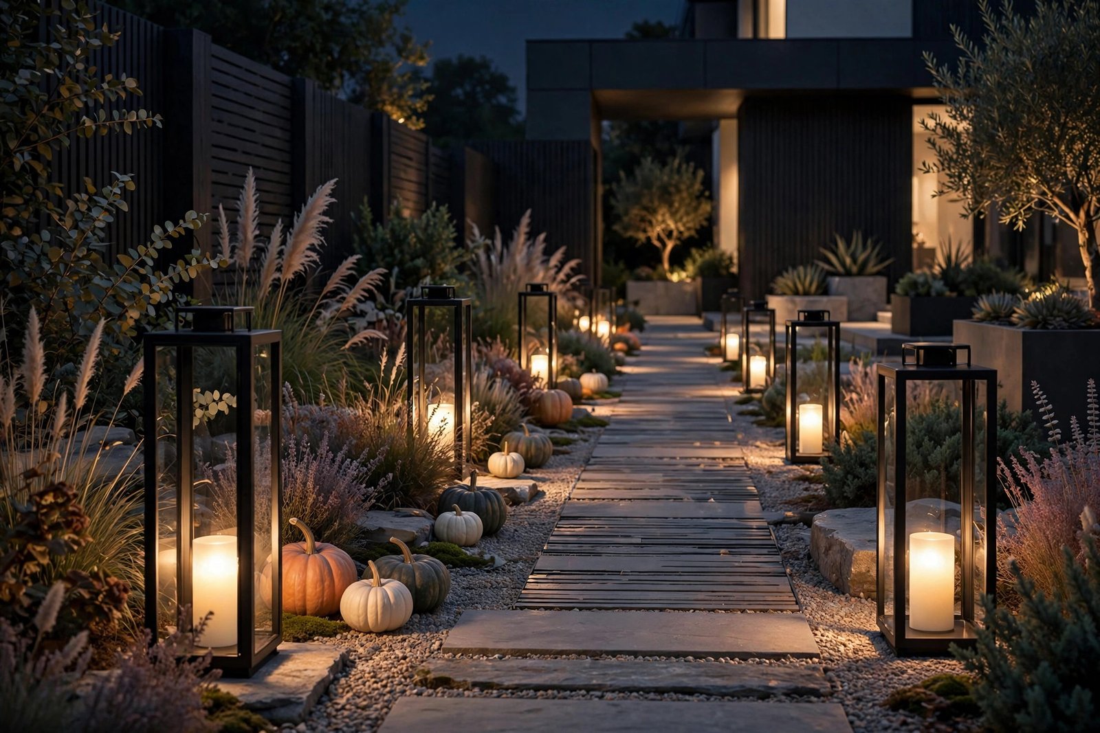 Midnight Garden Lanterns