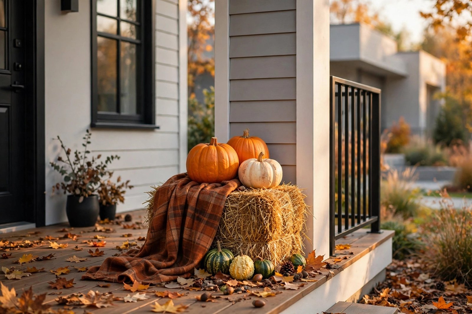 The Mini Hay Bale Nook