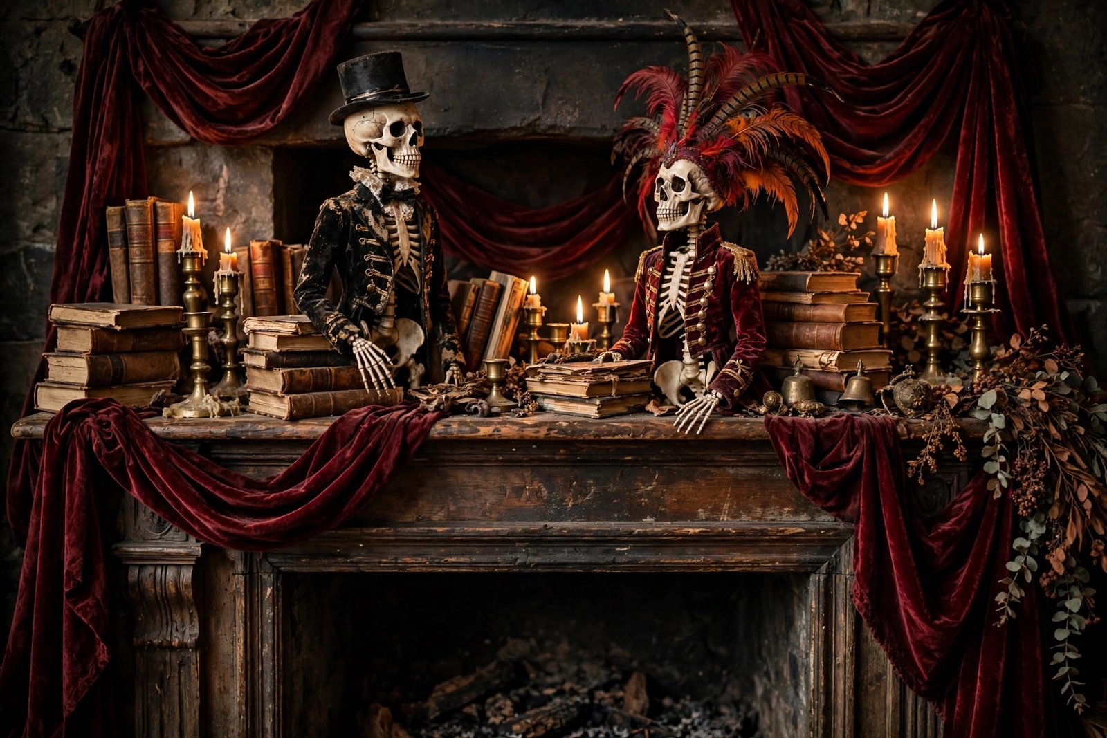 Skeleton Sideshow Performers