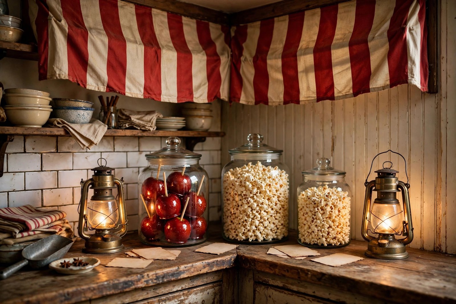 A Carnival Concession Stand