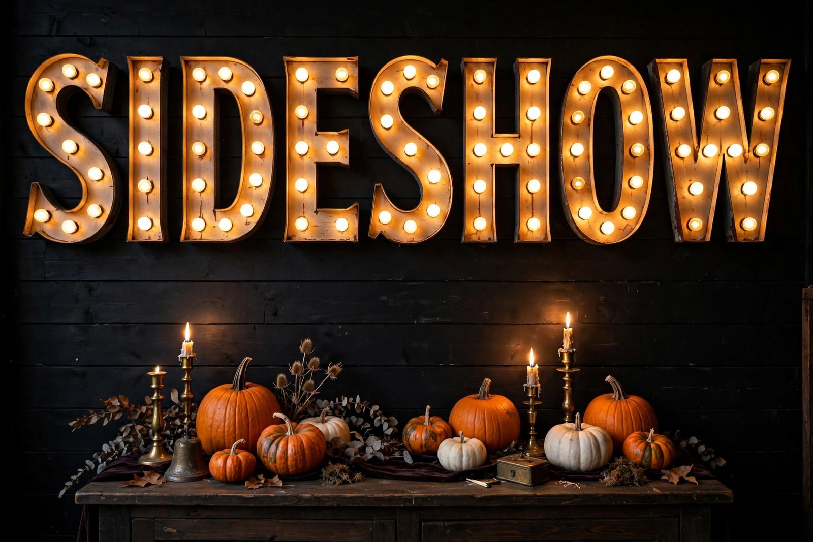Oversized Marquee Letters